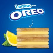 Lemon Creme Sandwich Cookies, Family Size, 2 Pack O2