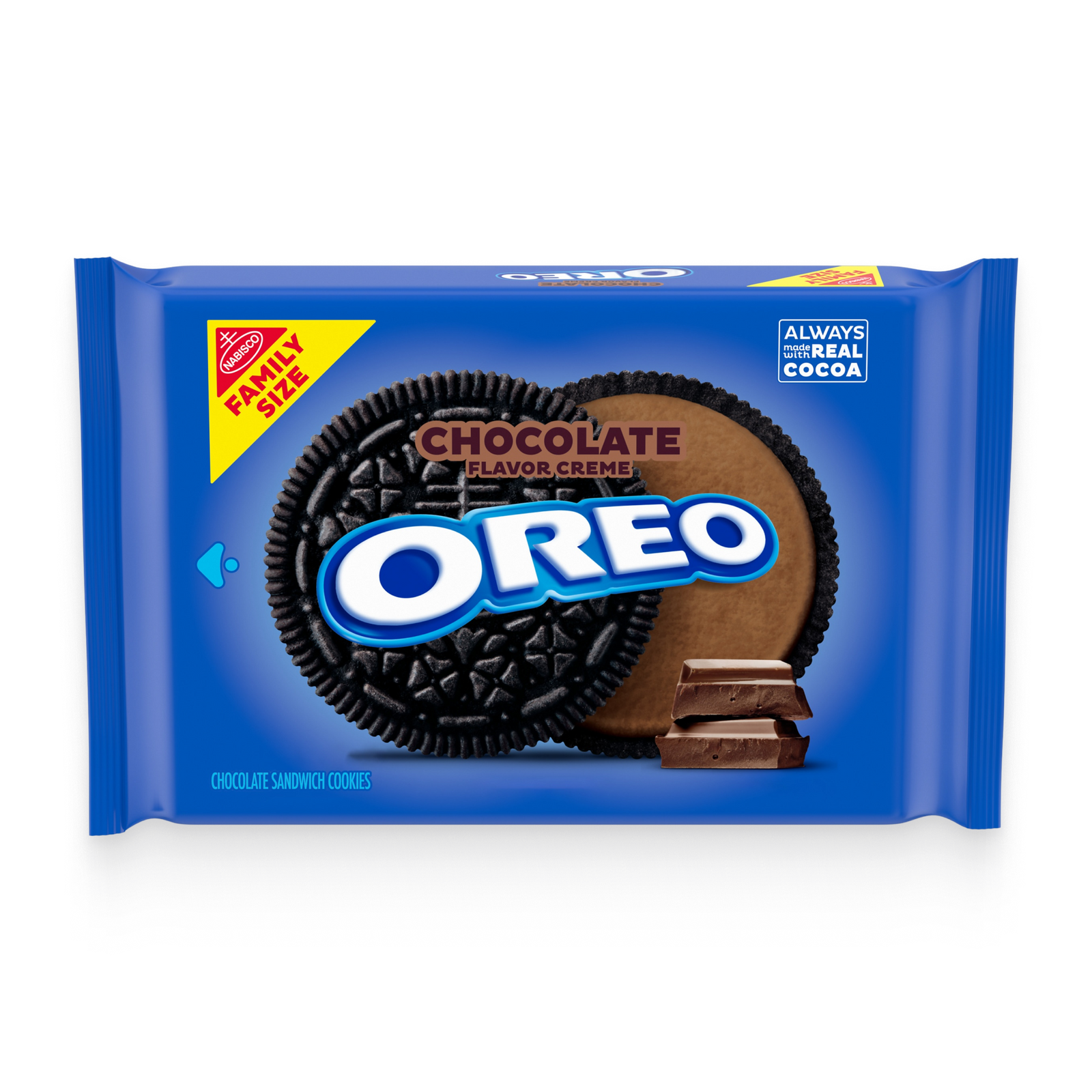 Chocolate Creme Chocolate Sandwich Cookies, Family Size T3