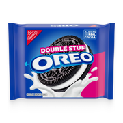 Double Stuf Chocolate Sandwich Cookies, Family Size J5