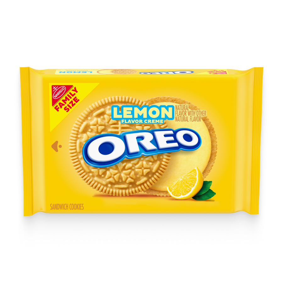 Lemon Creme Sandwich Cookies, Family Size E2