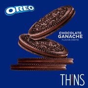 Thins Chocolate Ganache Creme Sandwich Cookies, Family Size S3