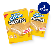 Golden Cakesters Soft Snack Cakes, Snack Packs, 2 Pack N7