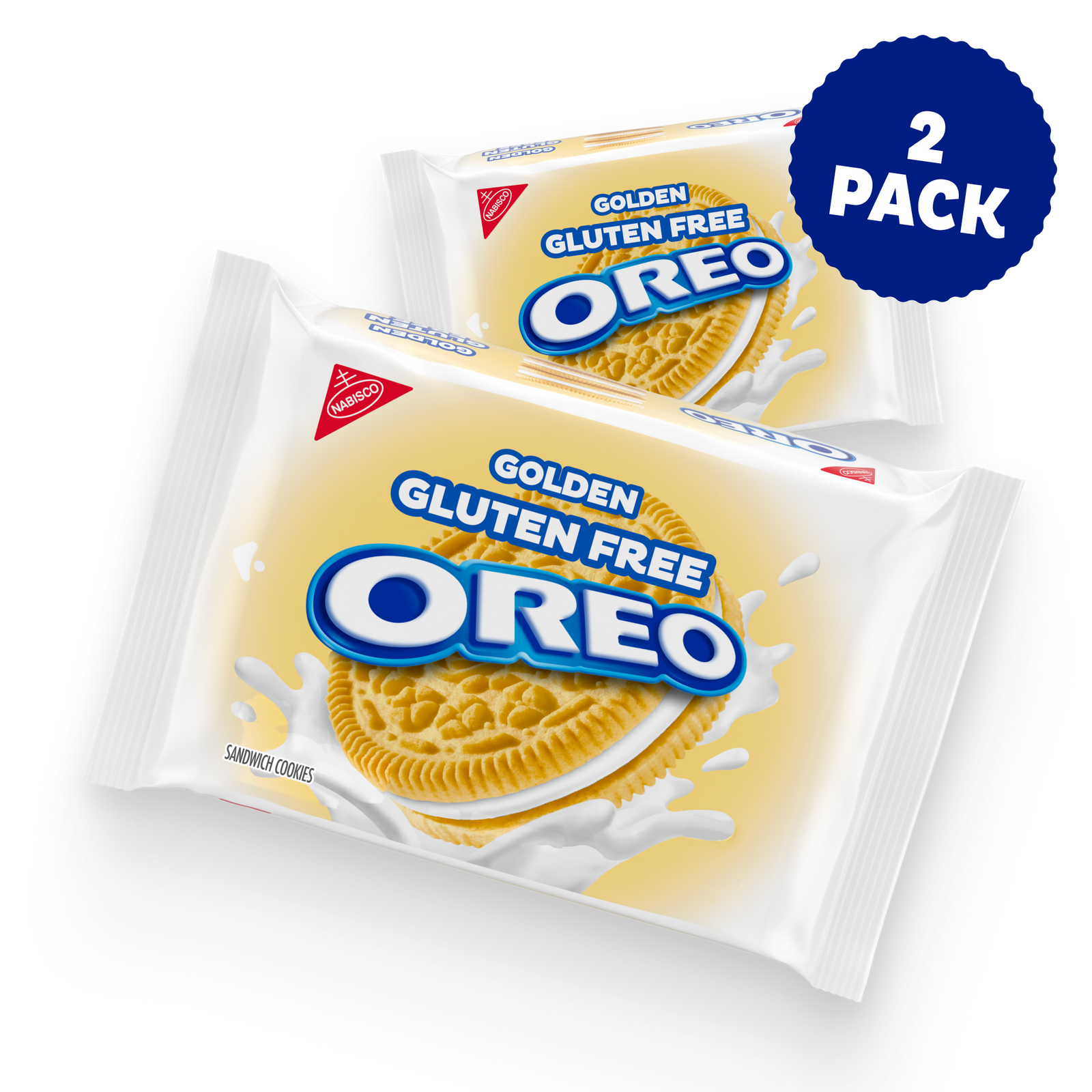 Gluten Free Golden Sandwich Cookies, 2 Pack X5