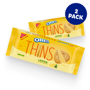 Thins Lemon Creme Sandwich Cookies, Family Size, 2 Pack K0