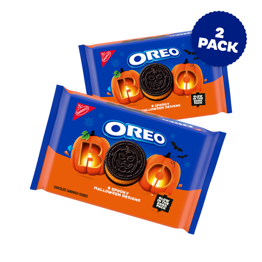 Orange Creme Halloween Cookies, Limited Edition, 2 Pack N7