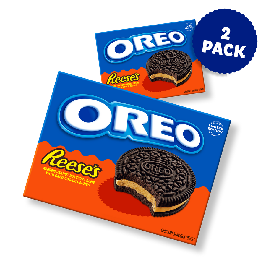 Reese's Peanut Buttery Creme Chocolate Sandwich Cookies, 2 Pack Y6