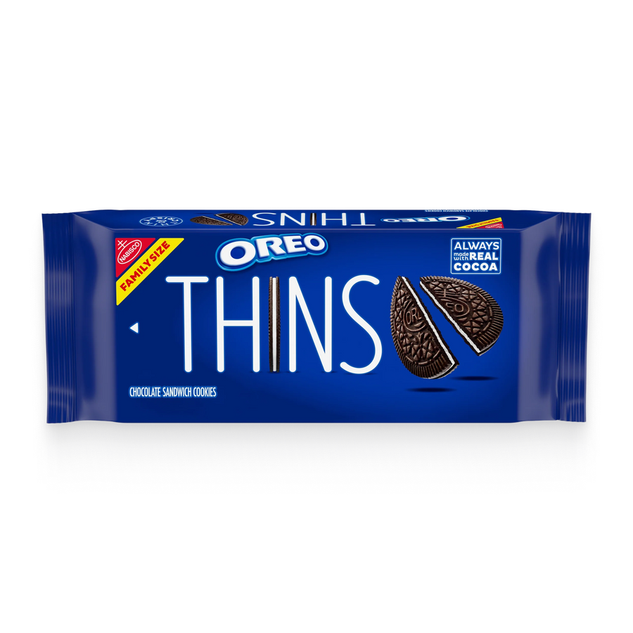 Thins Chocolate Sandwich Cookies, Family Size Y4