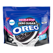 Zero Sugar Double Stuf Chocolate Sandwich Cookies, Snack Packs O0