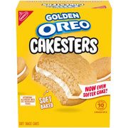 Golden Cakesters Soft Snack Cakes, Snack Packs, 2 Pack N7